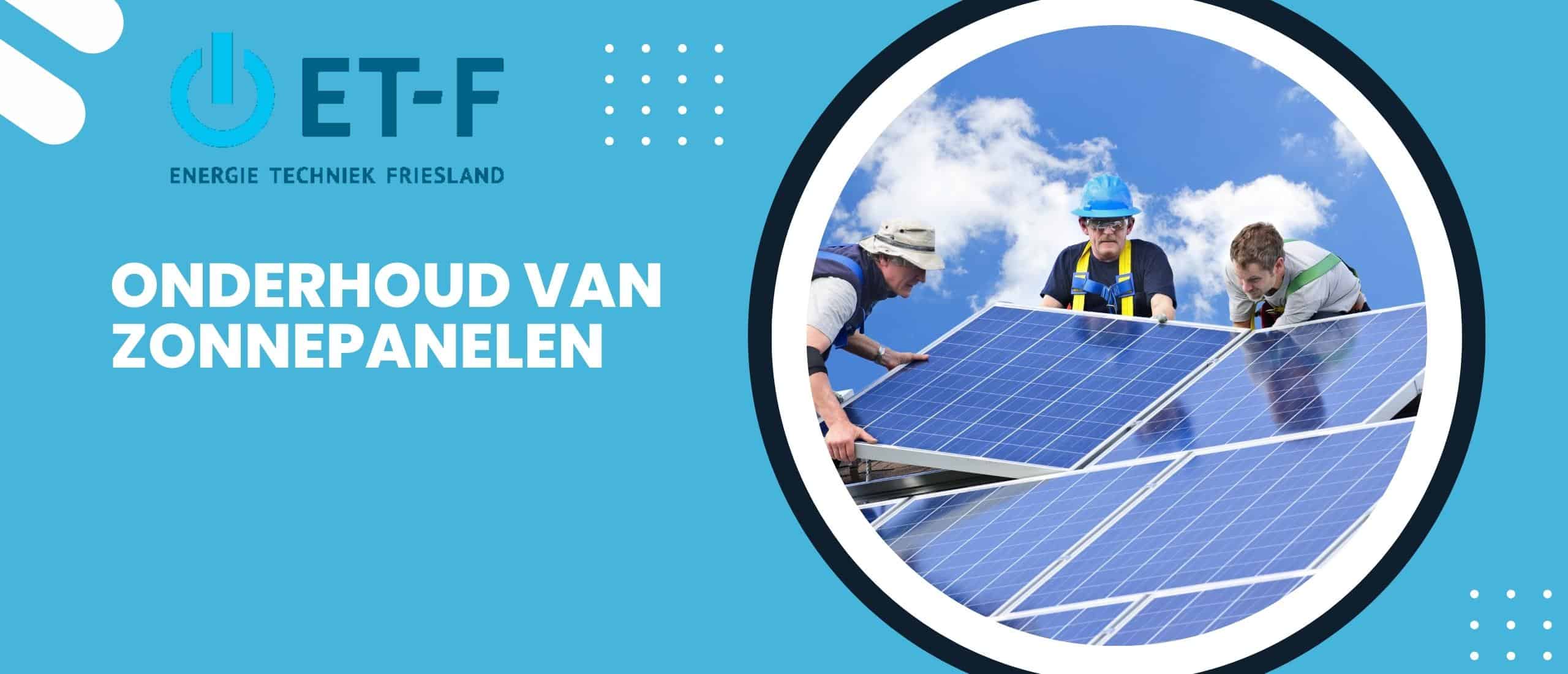 Blog foto onderhoud zonnepanelen